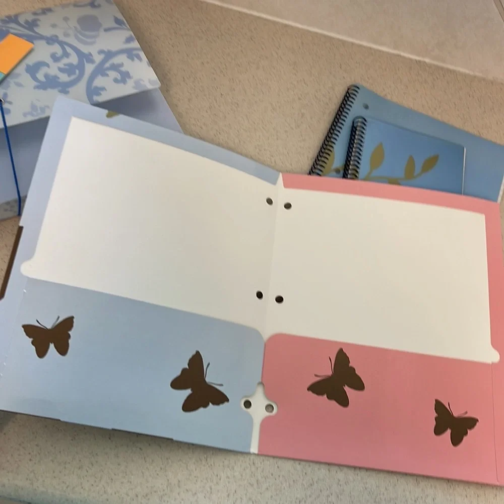 NWOT Notebooks & File Set